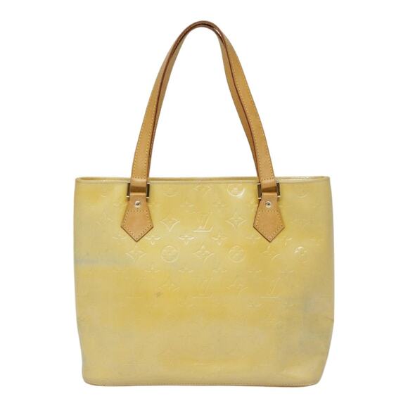 LOUIS VUITTON Monogram Vernis Houston Hand Bag Gris M91053 - Picture 13 of 16